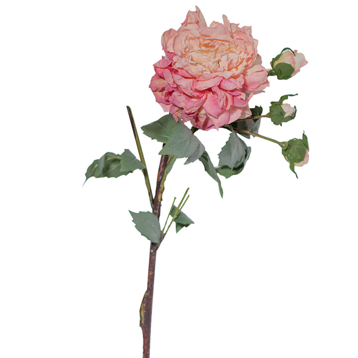 【造花】芍薬 レトロ 森 ハイエンド ボタン シルク