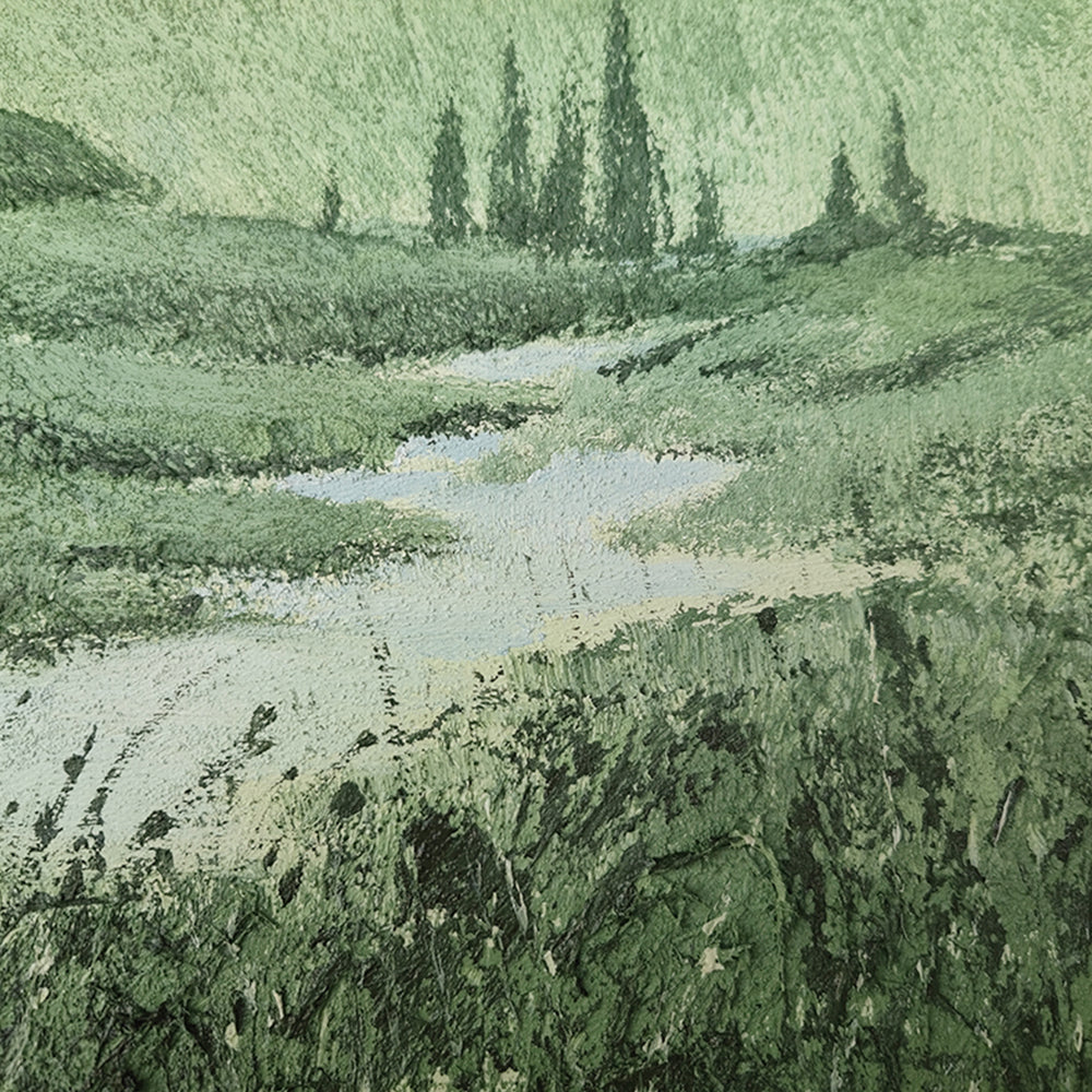 【掛絵】秘密のメルヘン 手描き油絵