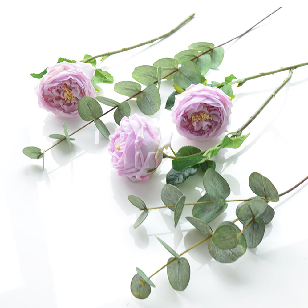 【造花】チャイニーズローズ 潤い 北欧 優雅