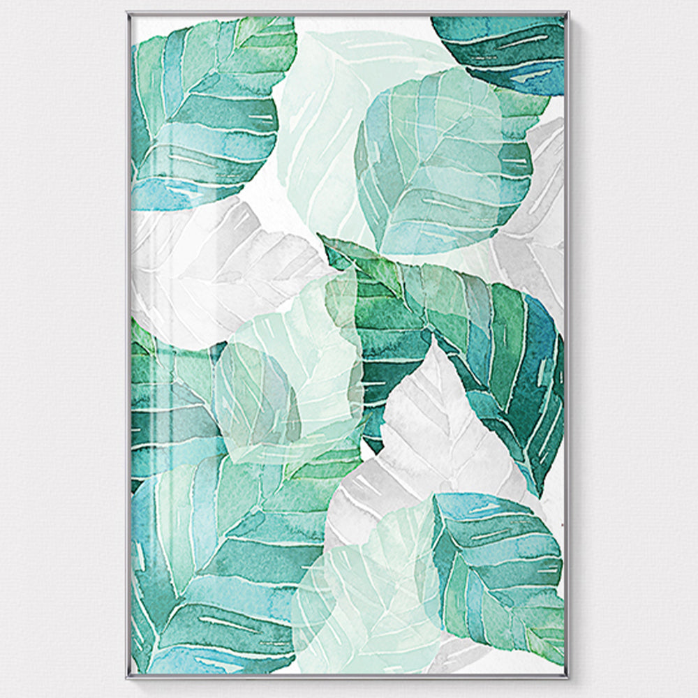 【掛絵】緑幾何学 選べる3パターン