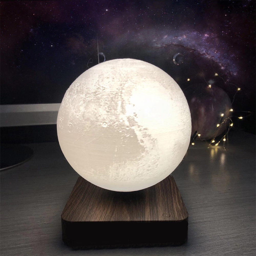 【オブジェ・置物】土星型ライト 磁気浮上式 おしゃれ