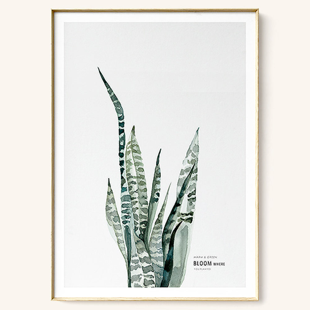 【掛絵】葉水彩画風 選べる10パターン