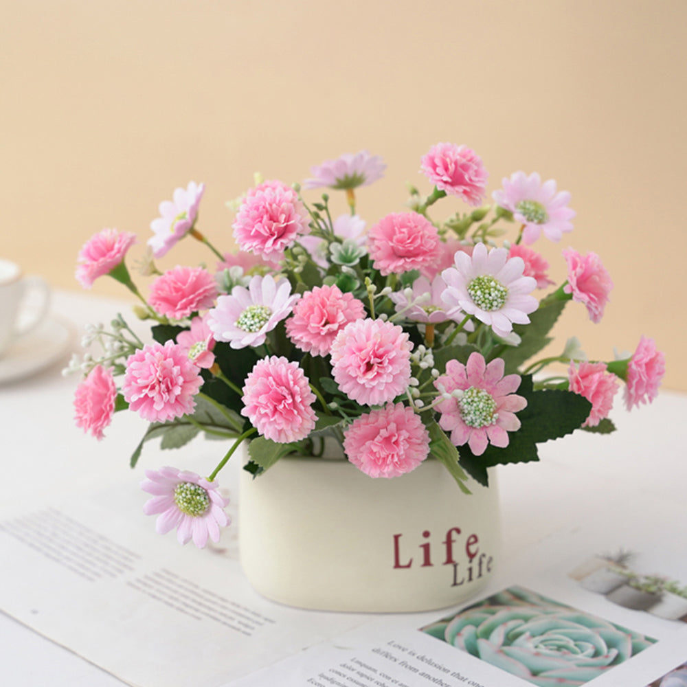 【造花】カーネーション 高級感 インテリア 花束