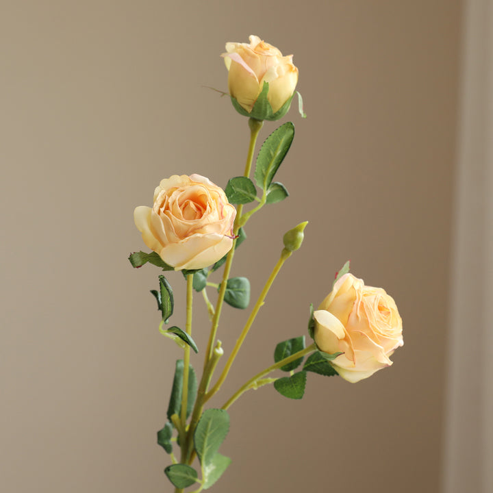 【造花】優雅 オダマキ シルク バラ