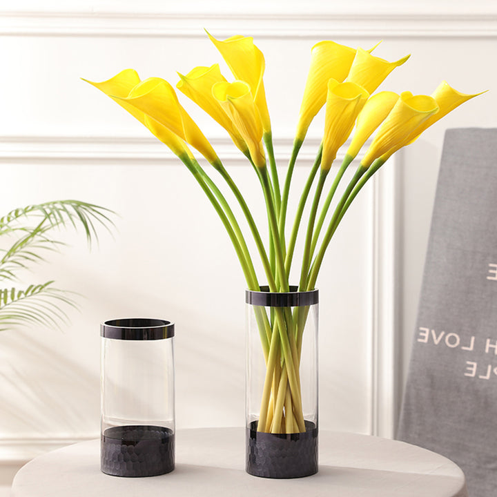 【造花】オランダー海芋 花束 ホテル 置物