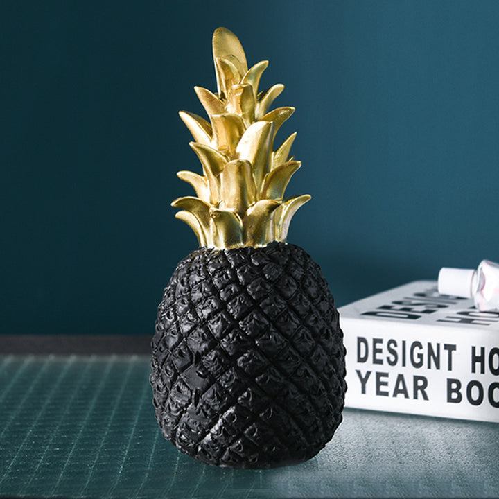 【オブジェ・置物】金色 パイナップル モダン
