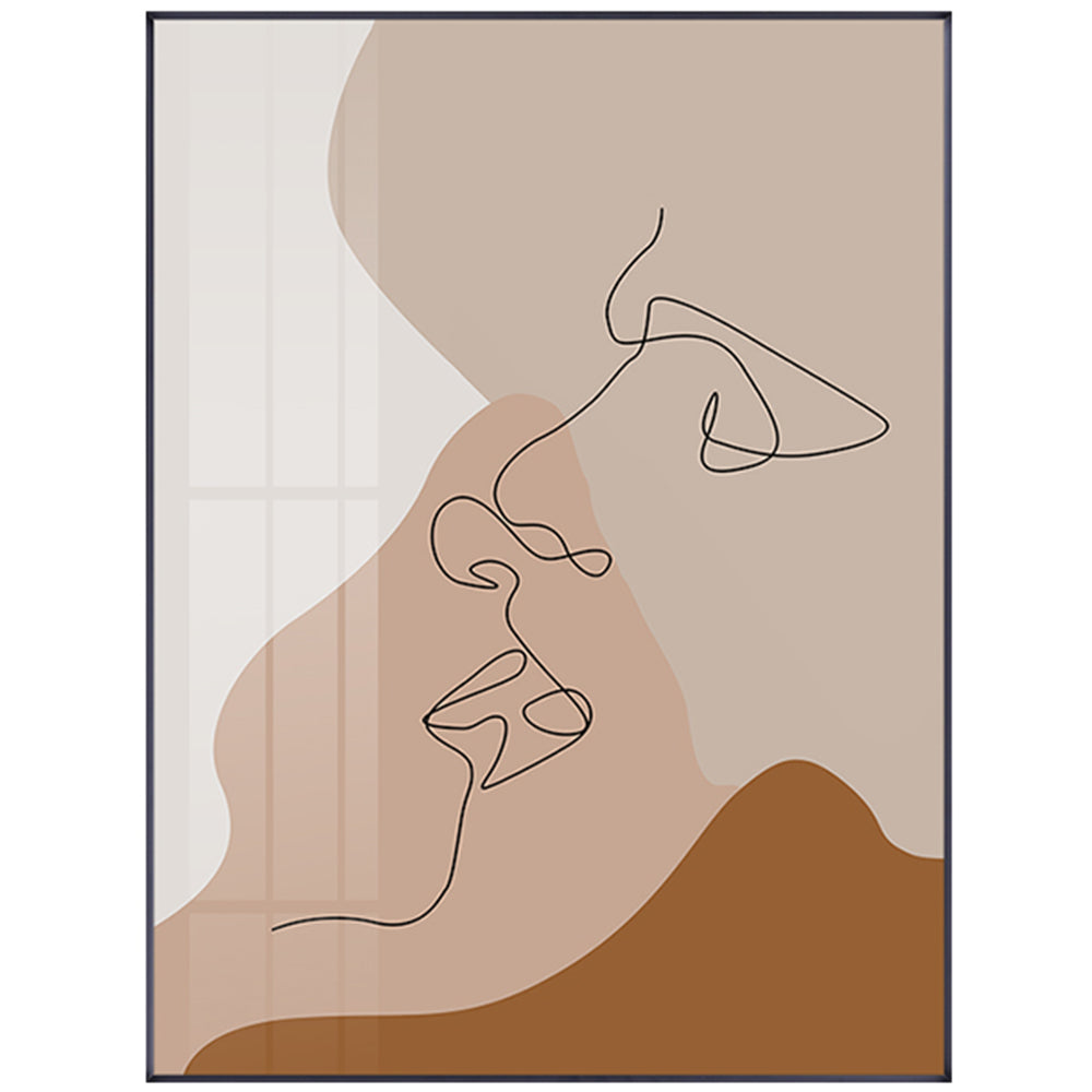 【掛絵】モダン抽象人物像  選べる7パターン