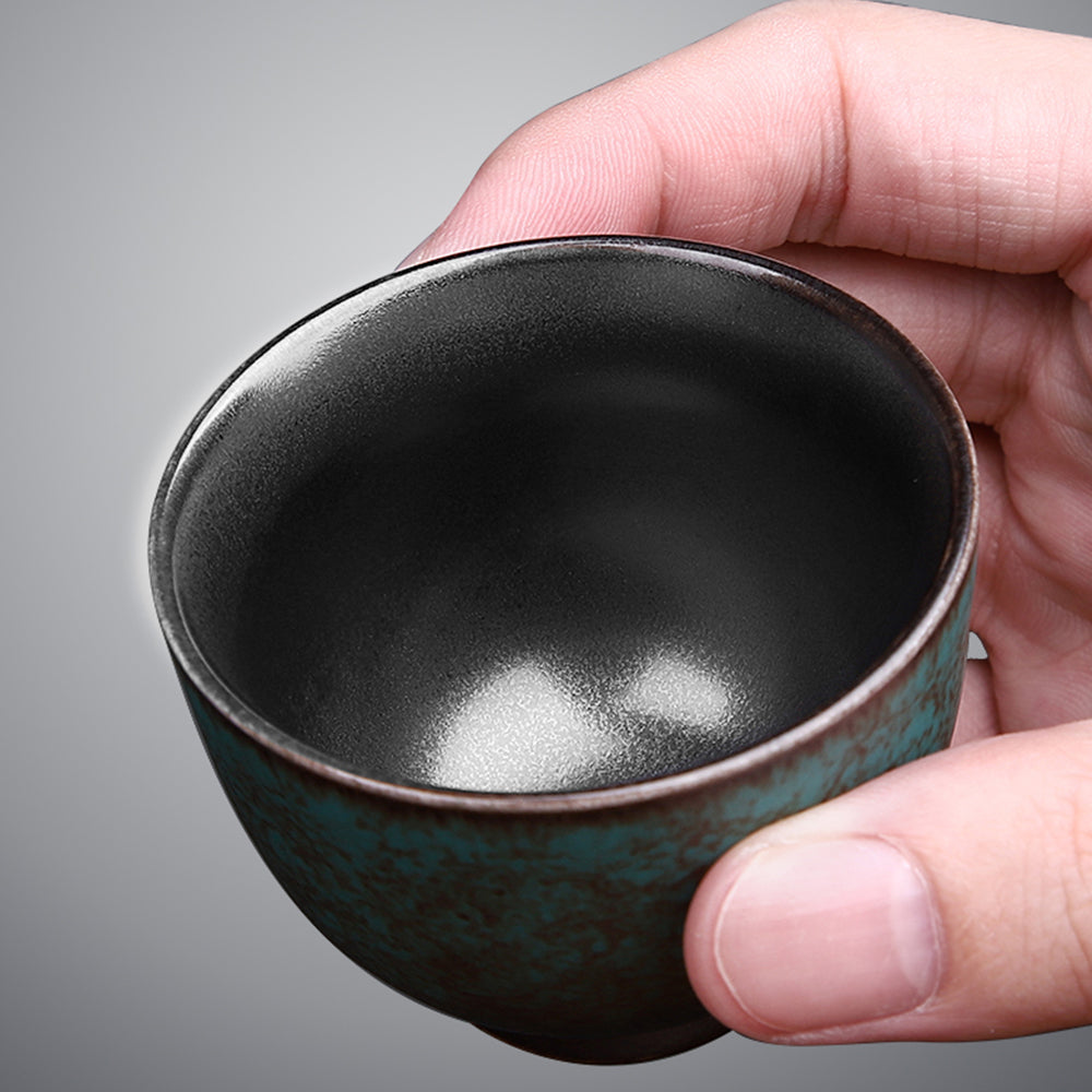 【コーヒーセット・ティーセット】カンフーティー  お茶 エメラルド