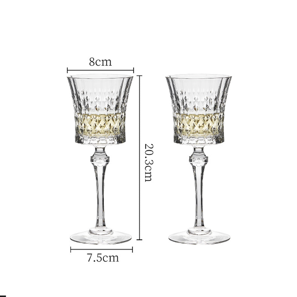 【ワイングラス 】高級 レトロ フランス風