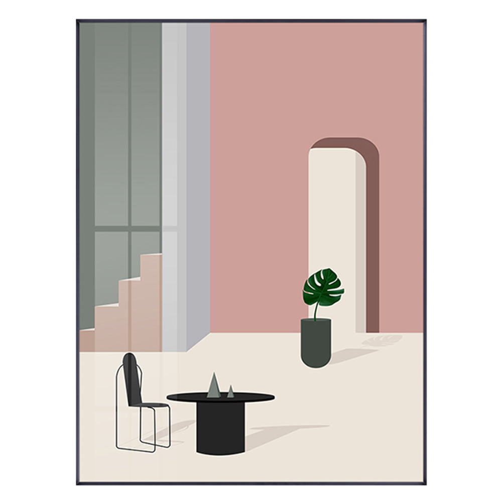 【掛絵】モランディ色版画 選べる8パターン