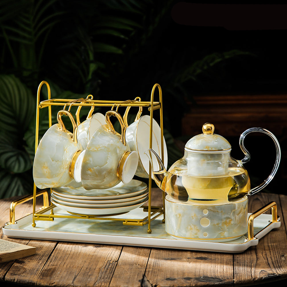 【コーヒーセット・ティーセット】 ヨーロッパ風 セラミック