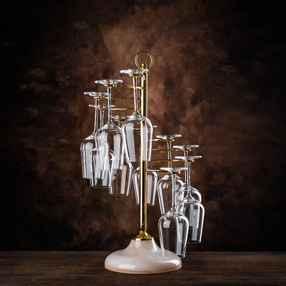 【ワイングラス】エレガント 高級感 グラスホルダー