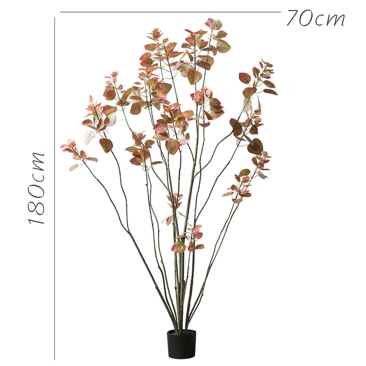 【造花】秋 大サイズ バウヒニア 盆栽