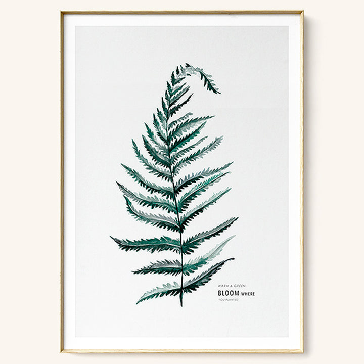 【掛絵】葉水彩画風 選べる10パターン