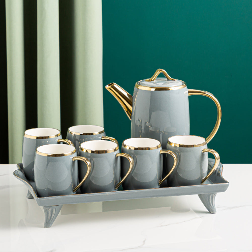 【コーヒーセット・ティーセット】北欧風 セラミック 高級