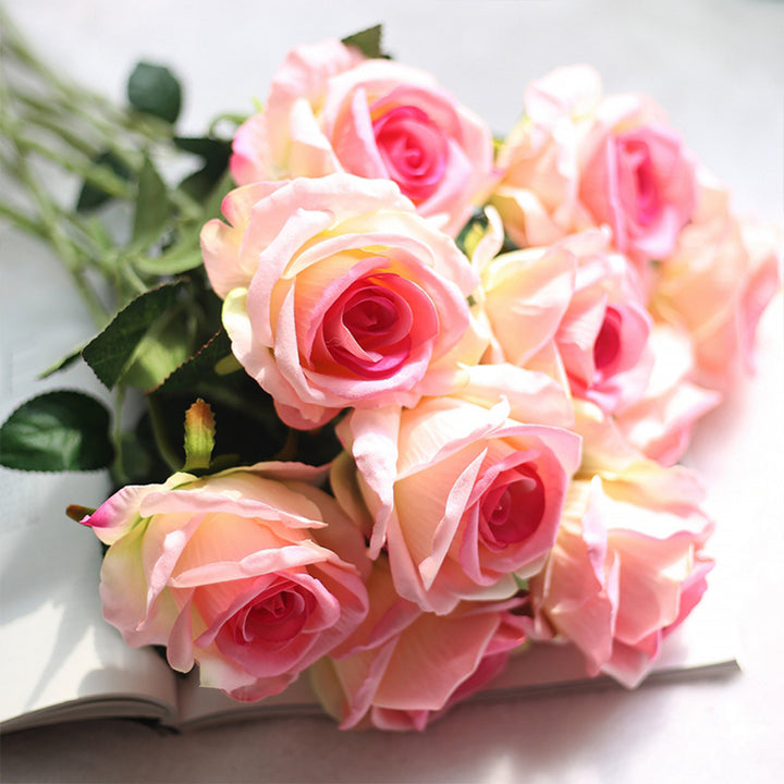 【造花】バラ 花束 装飾 フェイク 置物