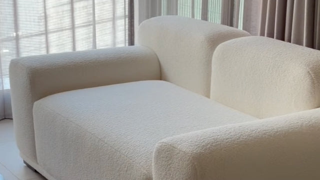 INDOORPLUS｜お客様投稿（【ソファ】とうふ北欧風 選べる3素材）