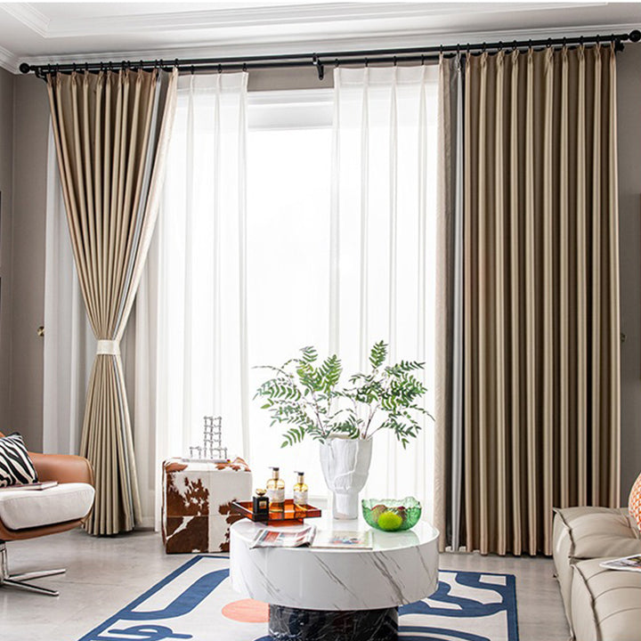 【ドレープカーテン】高級感フランス風 選べる8色