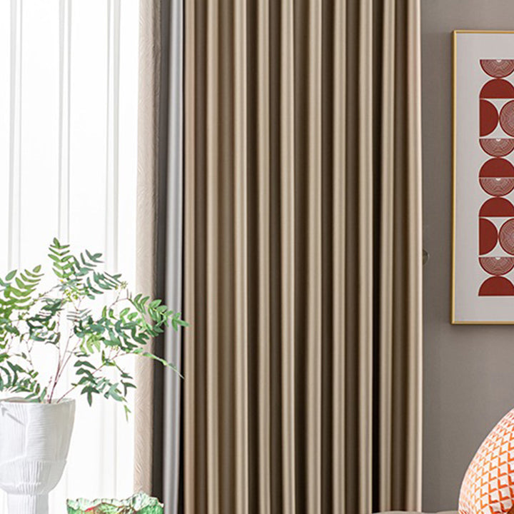 【ドレープカーテン】高級感フランス風 選べる8色