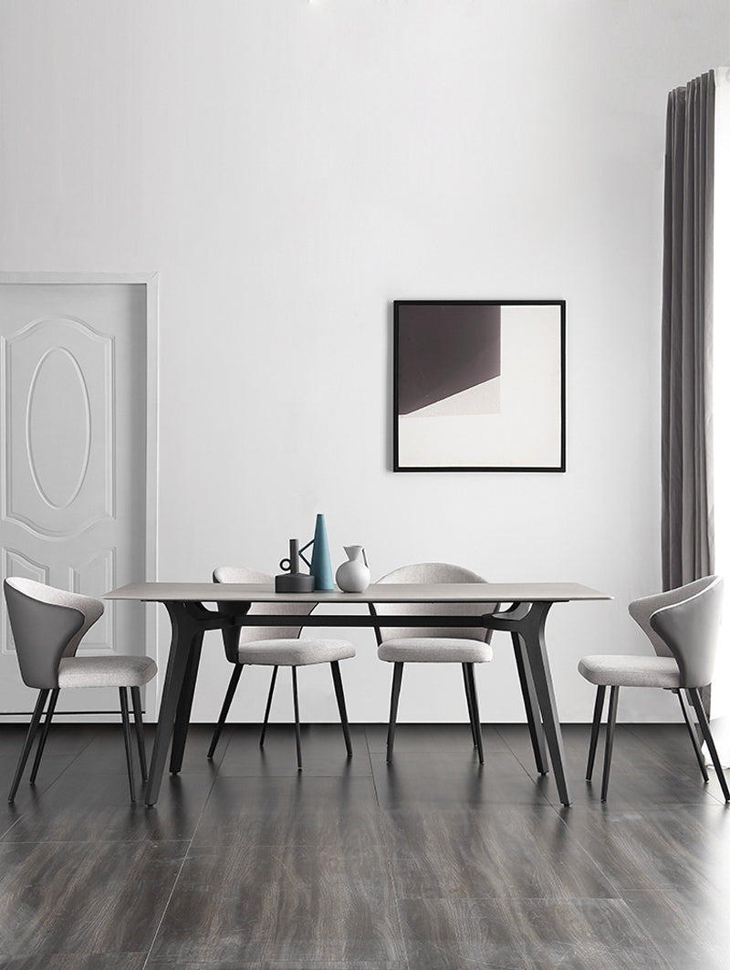 【ダイニングテーブル】イタリア風  ミニマルデザイン 選べる6サイズ ダイニングテーブル 椅子セット