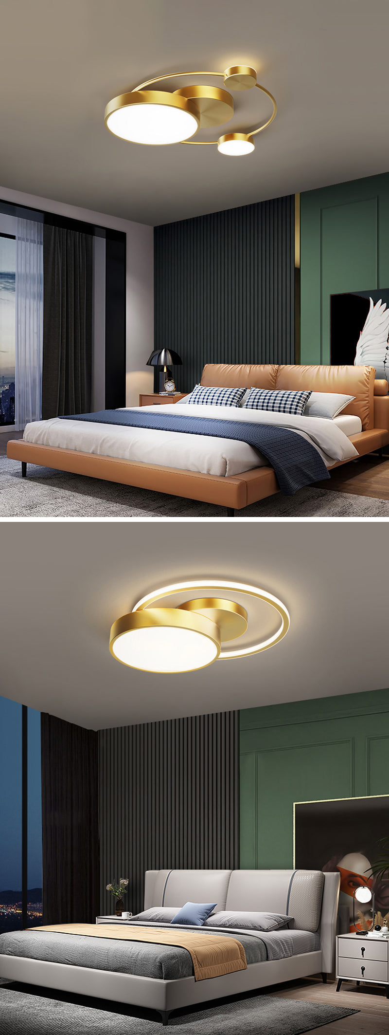LINDOORPLUS公式/ シーリングライト・LED照明器具 円形 おしゃれ　2種類のデザインから選べる