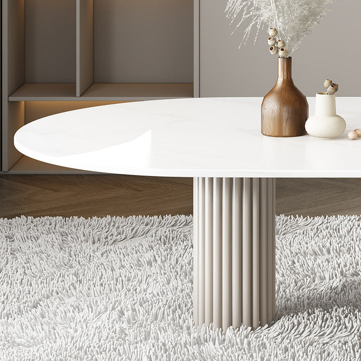 【OUTLET】【ローテーブル】北欧風 楕円形 おしゃれ