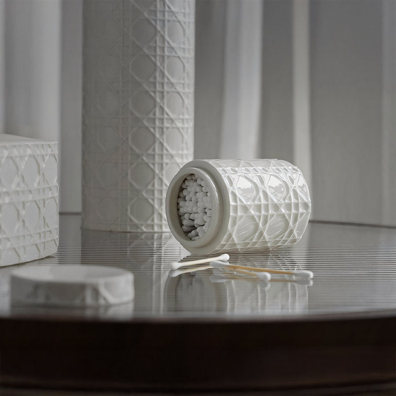 【コスメ収納 ・ メイクボックス】セラミック コンパクト 清楚