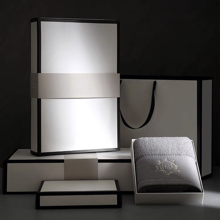 【タオル】100%コットン エレガント 刺繍