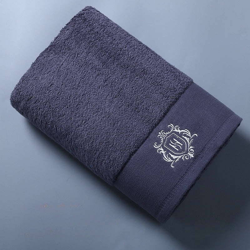 【タオル】100%コットン エレガント 刺繍