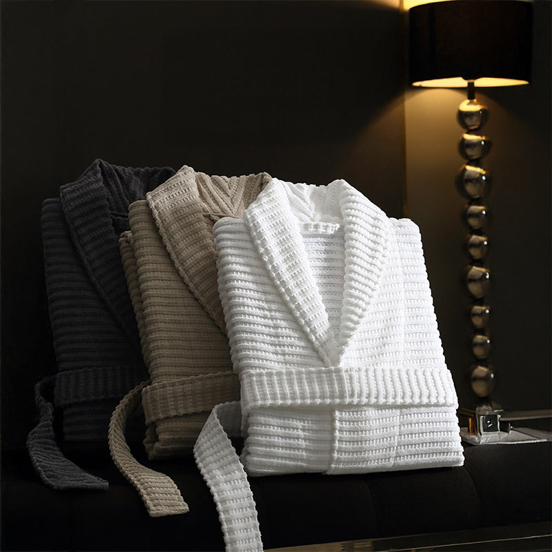 【バスローブ】高吸水性 贅沢な肌触り