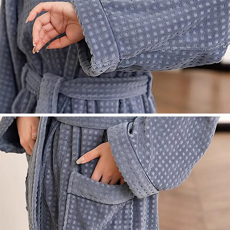 【バスローブ】柔らかな肌触り 高級感