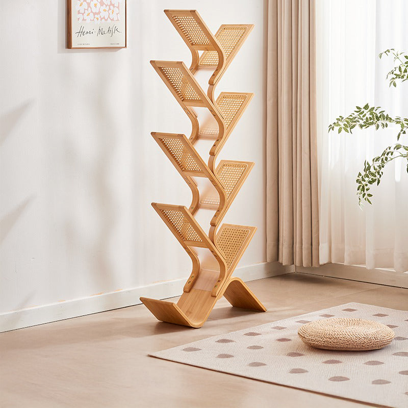 【本棚・ディスプレイラック】シンプル ツリー型　