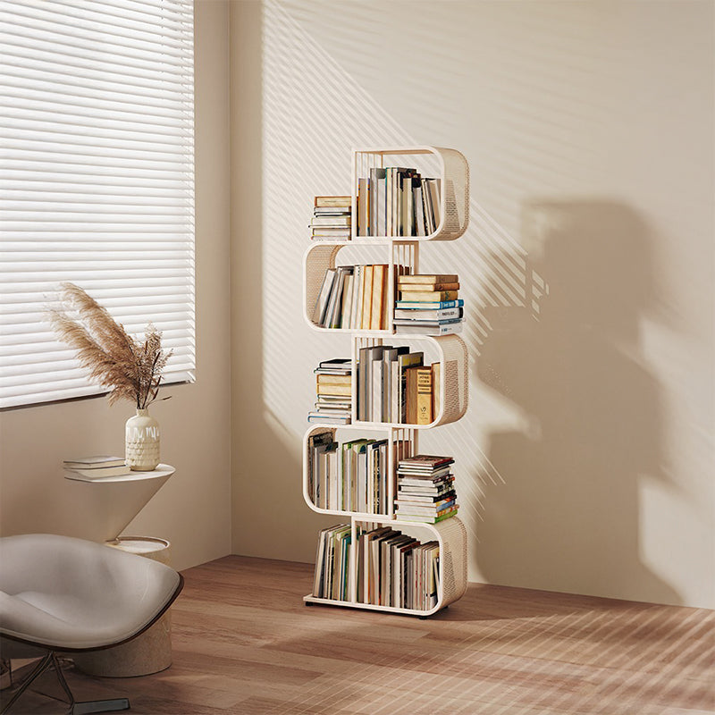 【本棚・ディスプレイラック】メタル モダン 選べる収納