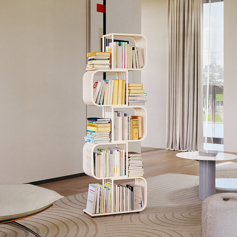 【本棚・ディスプレイラック】メタル モダン 選べる収納