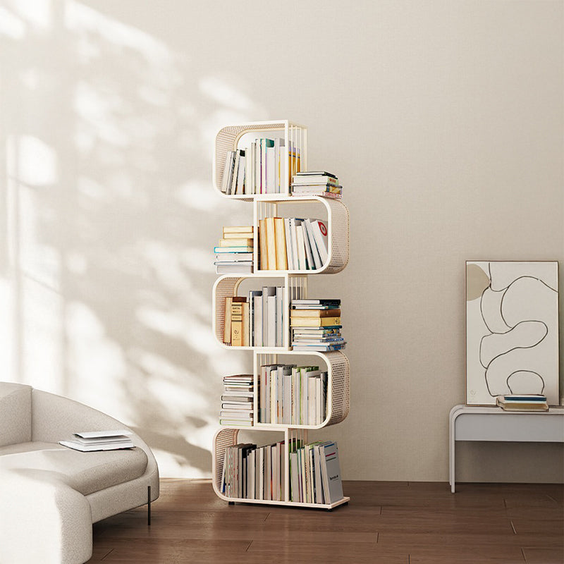 【本棚・ディスプレイラック】メタル モダン 選べる収納