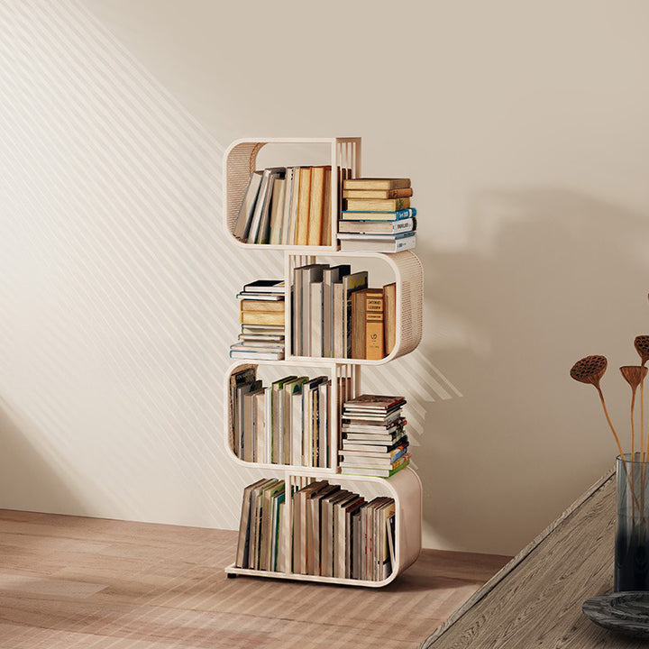 【本棚・ディスプレイラック】メタル モダン 選べる収納