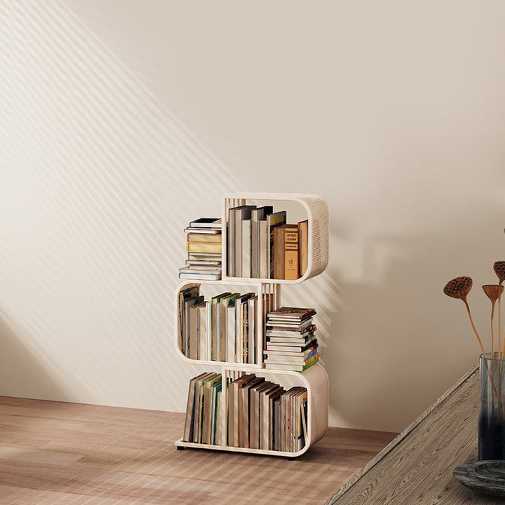 【本棚・ディスプレイラック】メタル モダン 選べる収納