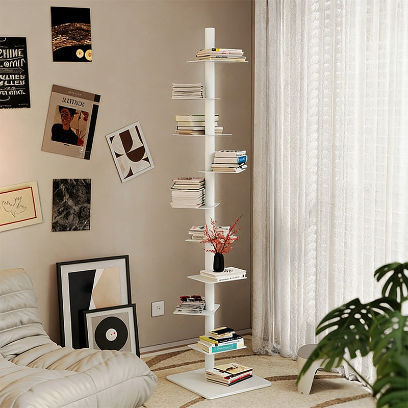 【本棚・ディスプレイラック】メタル スリム 省スペース