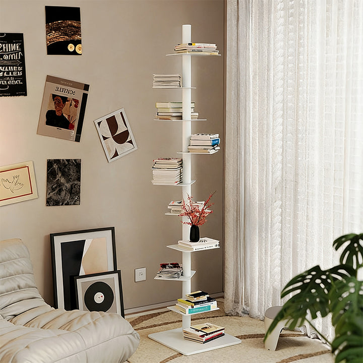 【本棚・ディスプレイラック】メタル スリム 省スペース