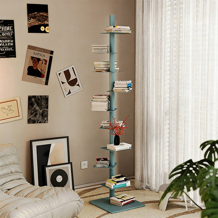 【本棚・ディスプレイラック】メタル スリム 省スペース