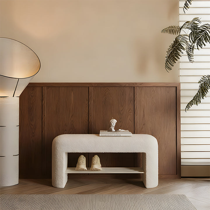 【ベンチ】ラムフリース 多機能 高い耐荷重