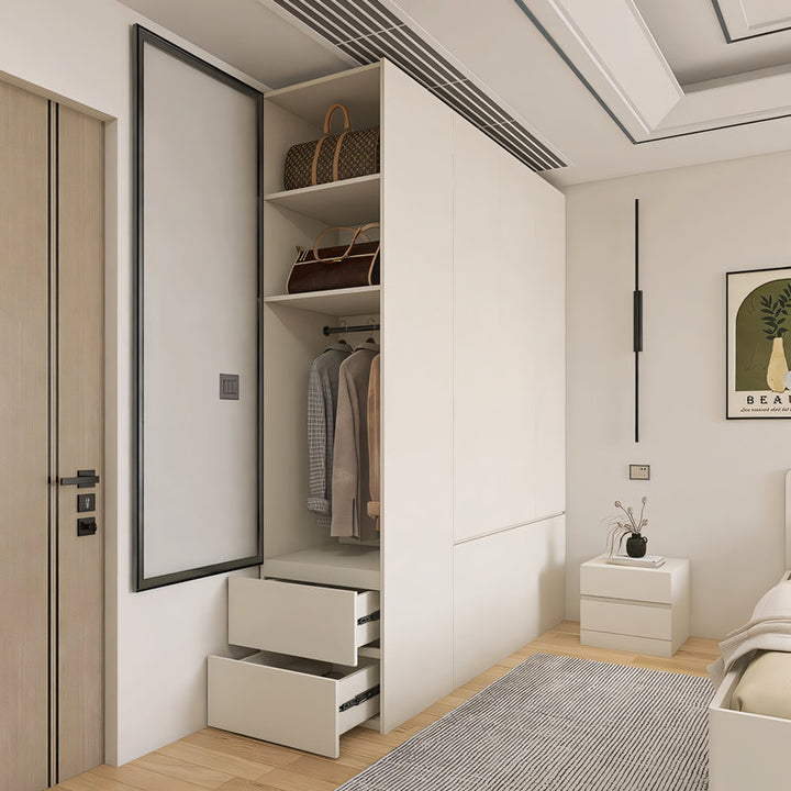 【ワードローブ】ハイドア すっきり 大容量