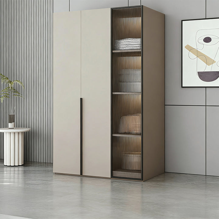 【ワードローブ】モールガラス シック ライト付き