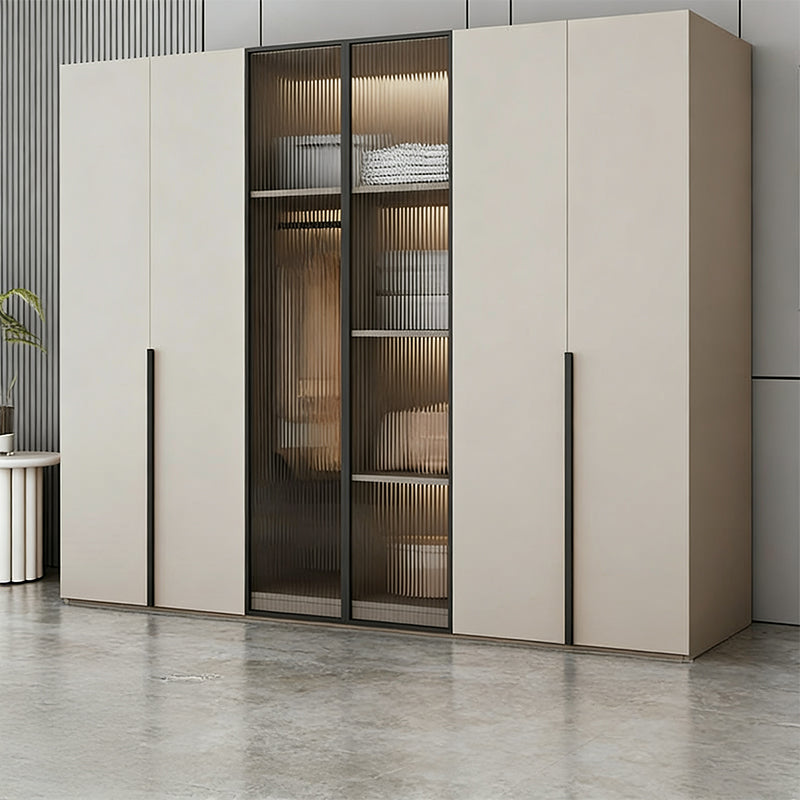 【ワードローブ】モールガラス シック ライト付き