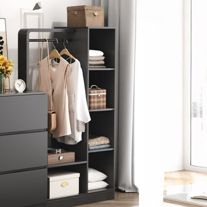 【ワードローブ】コンビ収納 スマート 整理しやすい