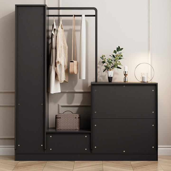 【ワードローブ】コンビ収納 スマート 整理しやすい