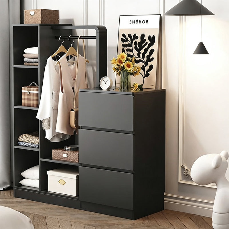 【ワードローブ】コンビ収納 スマート 整理しやすい