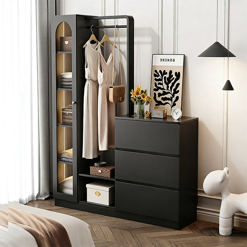 【ワードローブ】コンビ収納 スマート 整理しやすい