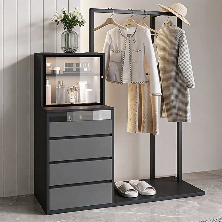 【ワードローブ】ハンガーフレーム スタイリッシュ 整理上手