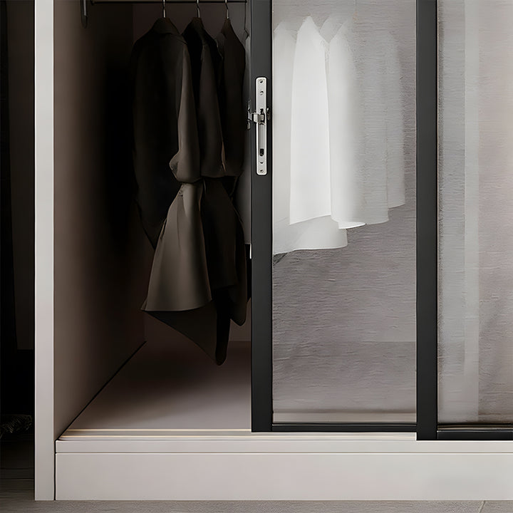 【ワードローブ】スライド扉 洗練 大容量